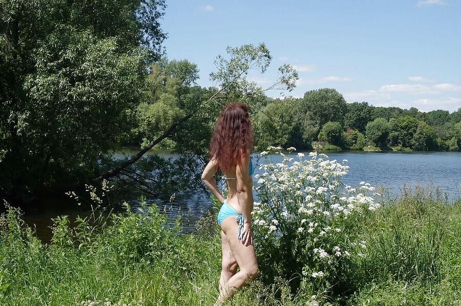 Lightblue bikini