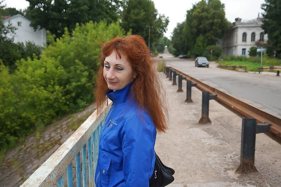On vazuza-river in cold weather
