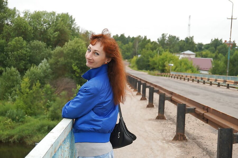 On vazuza-river in cold weather