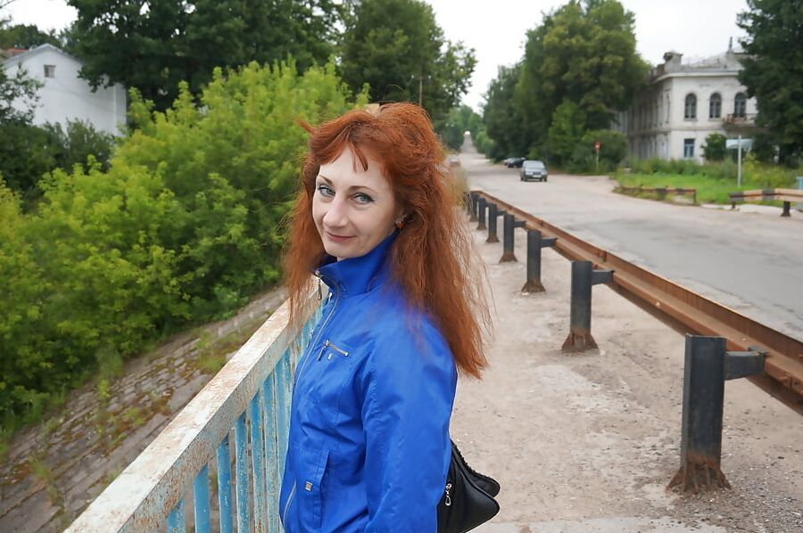 On vazuza-river in cold weather