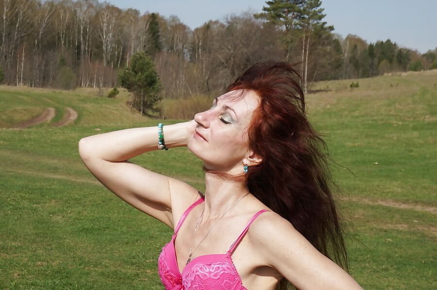 Light-red bikini