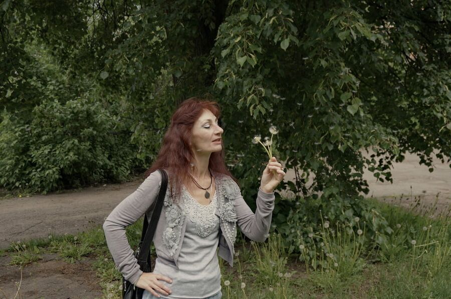 With dandelion flowers 2