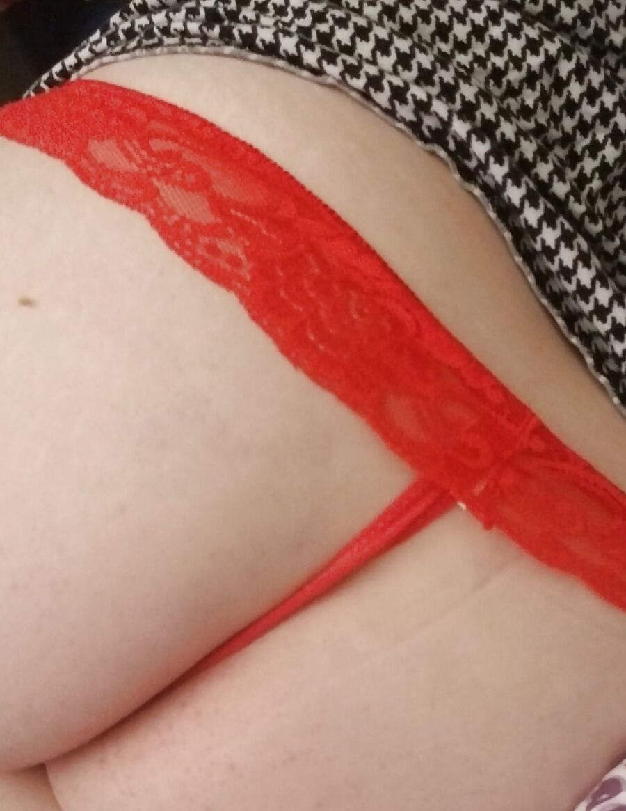 Wife's ass in thong... special request for my 1st & favorite