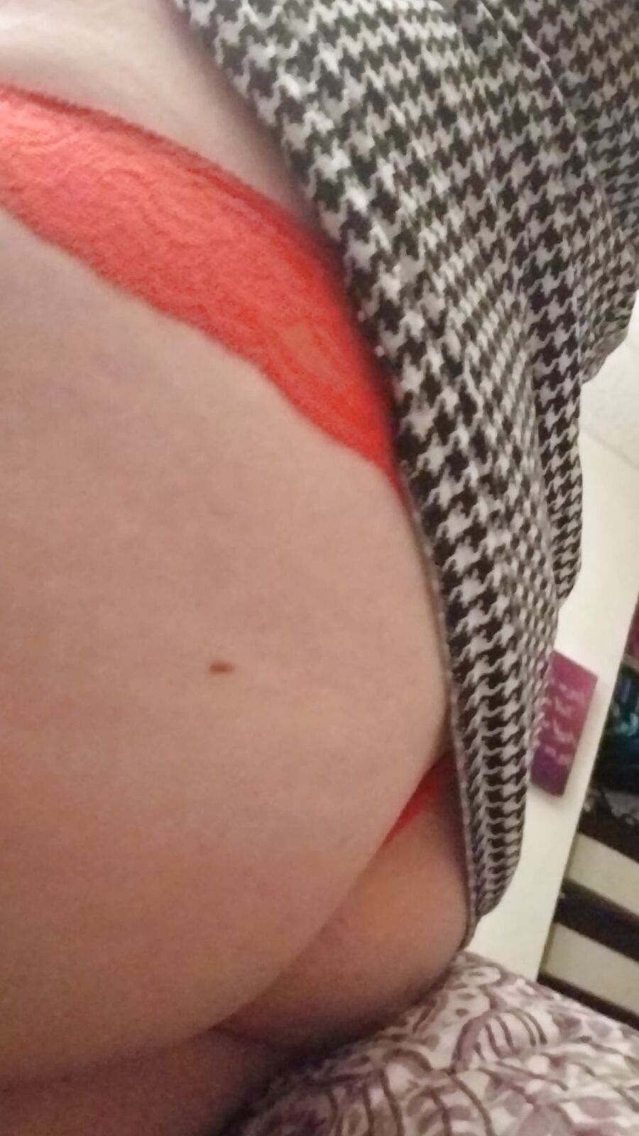 Wife's ass in thong... special request for my 1st & favorite