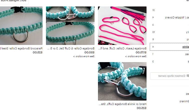 Kinky Crafty Makes  A few of the kink items I make and Sell