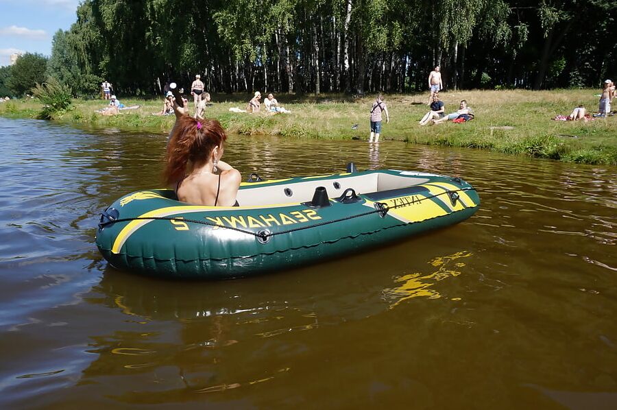 Plagie on boat