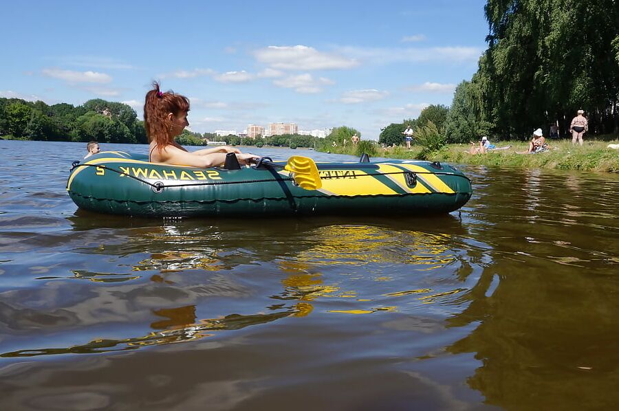 Plagie on boat