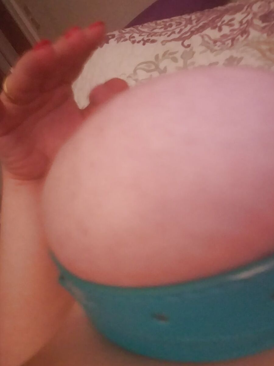 Self Bound Big Tits Tied up and Suction Cup Fun