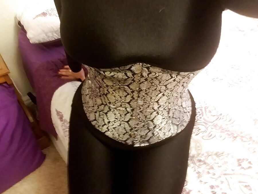 Black Catsuit, Zentai and Corset