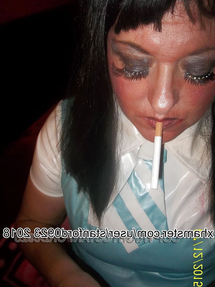 SLUT WIFE SMOKING CORKY