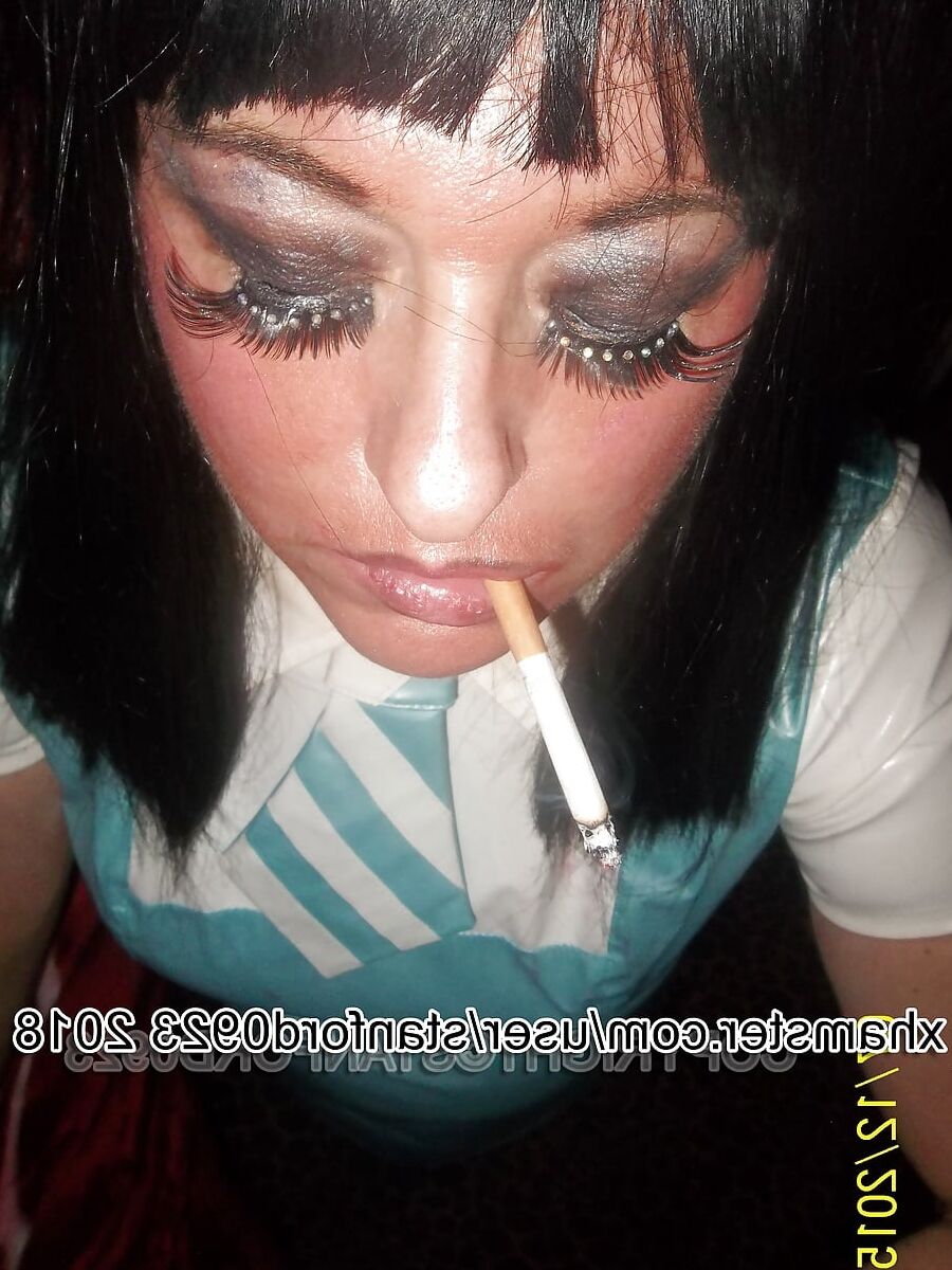 SLUT WIFE SMOKING CORKY