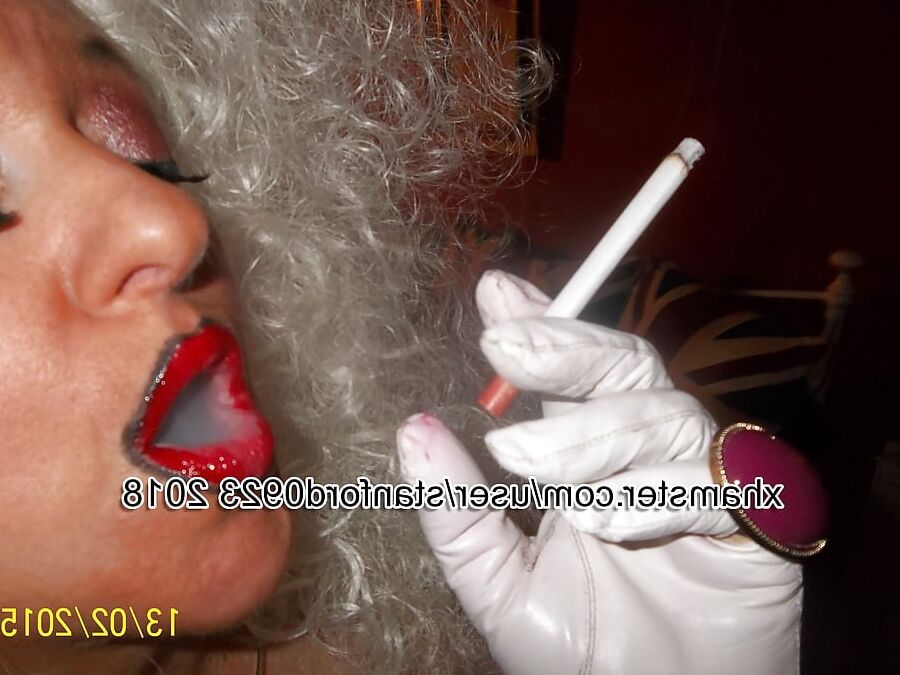 SLUT WIFE SMOKING CORKY