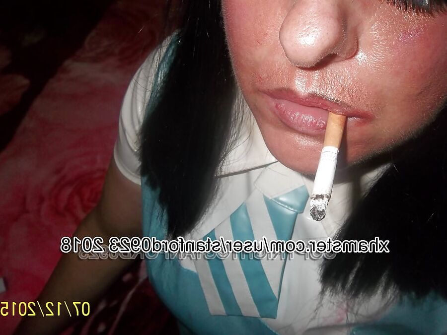 SLUT WIFE SMOKING CORKY