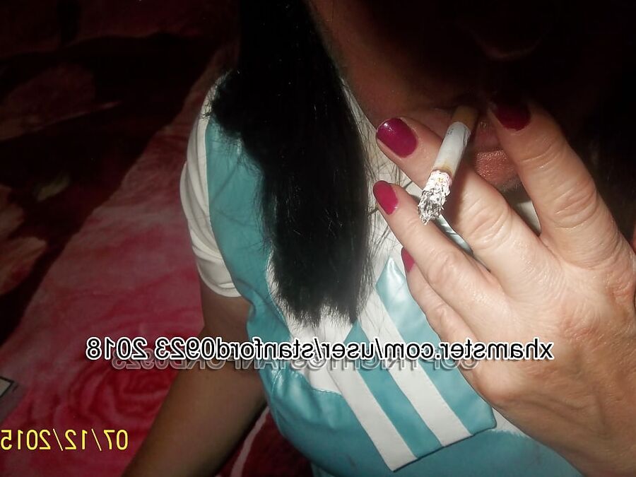 SLUT WIFE SMOKING CORKY