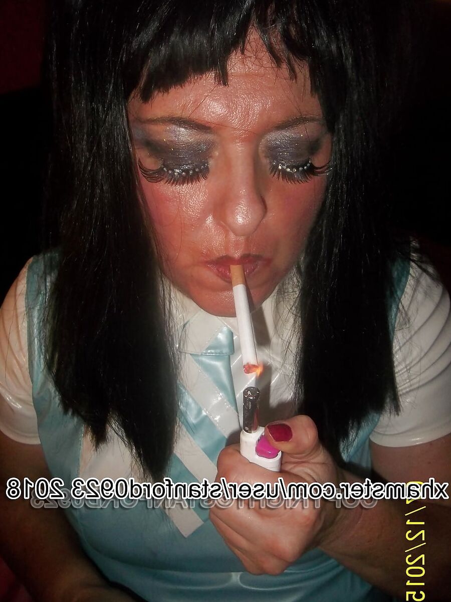 SLUT WIFE SMOKING CORKY