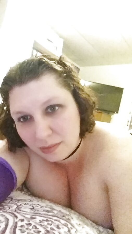 Sexy Purple Corset and Heels