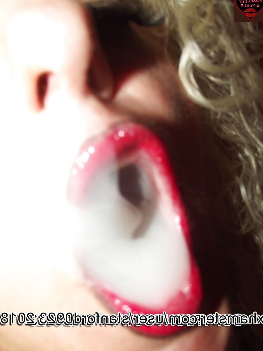 SLUT BLONDE SMOKING