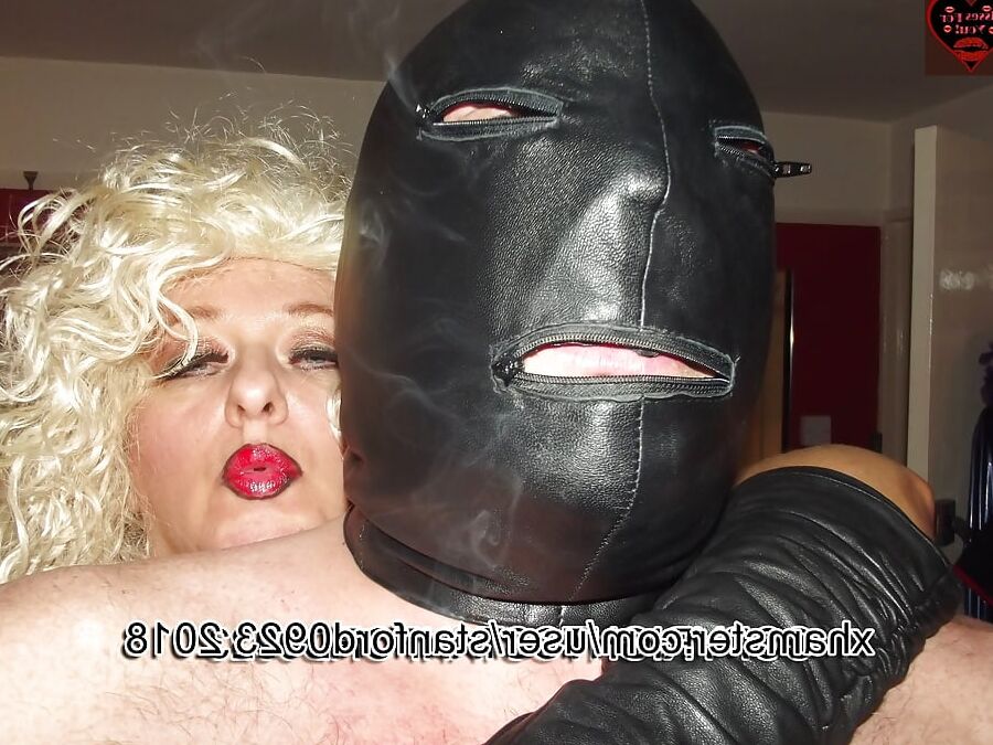 SLUT BLONDE SMOKING