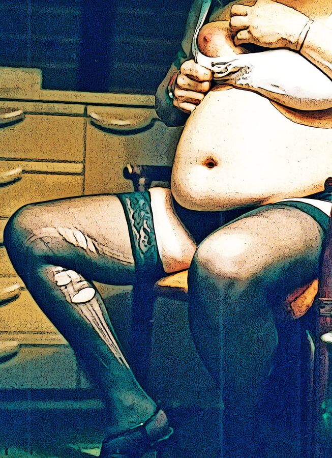 My pregnant wife