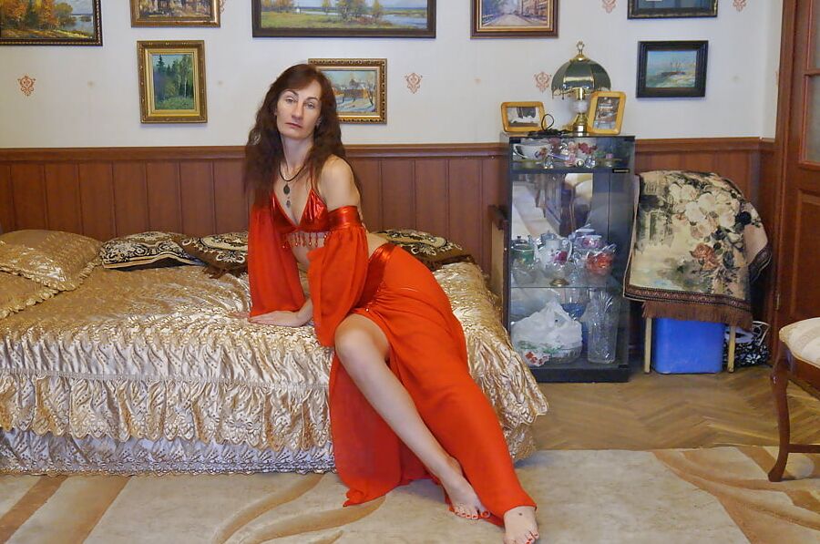 Red petticoat