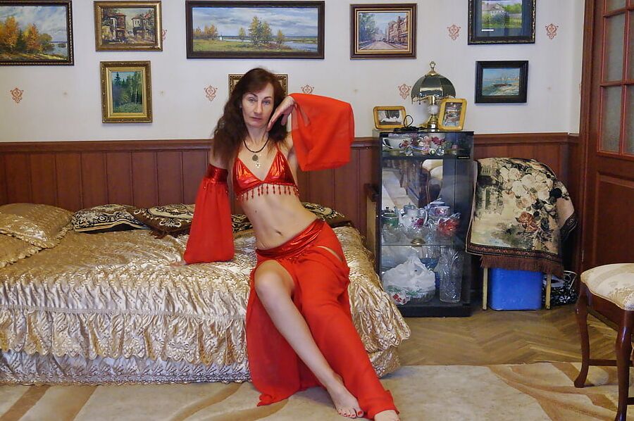 Red petticoat