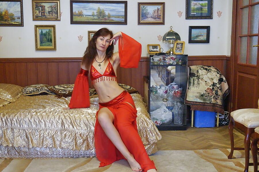 Red petticoat