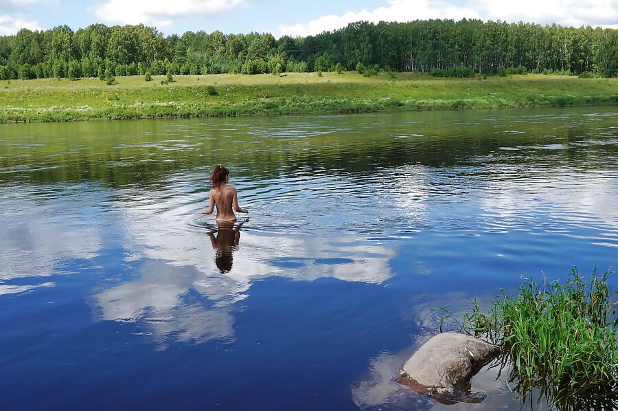 In Voolga-river
