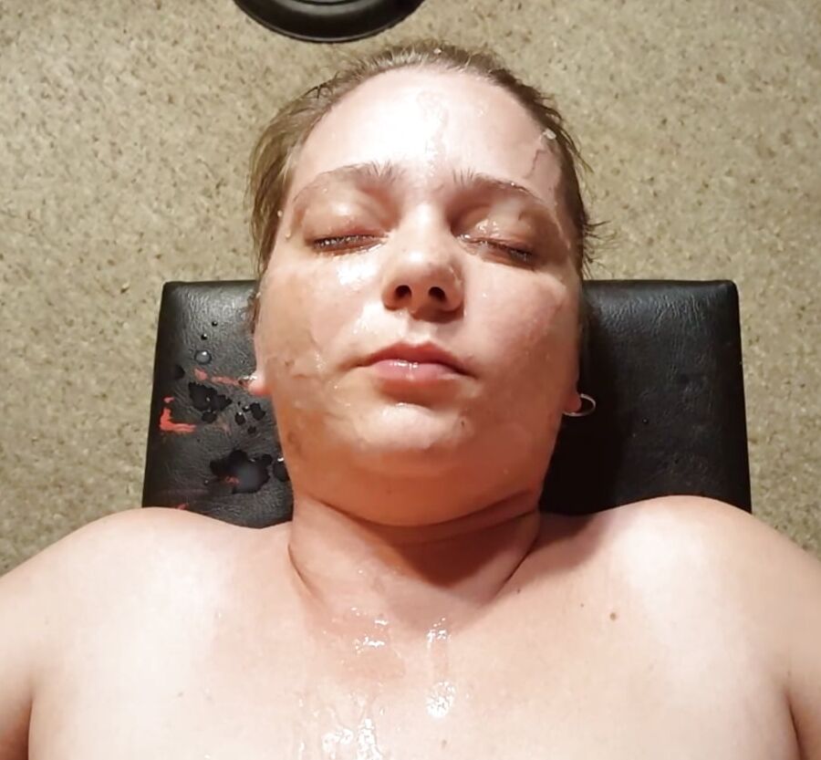 Huge Load Facial Cumshot For BBW