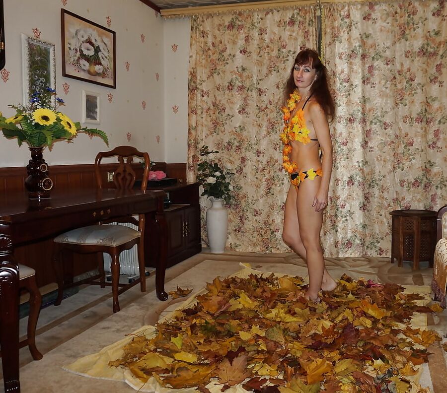 In Falling Leaves