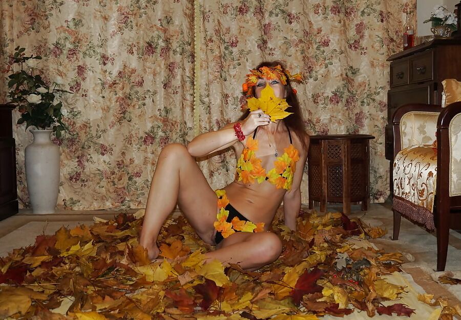 In Falling Leaves