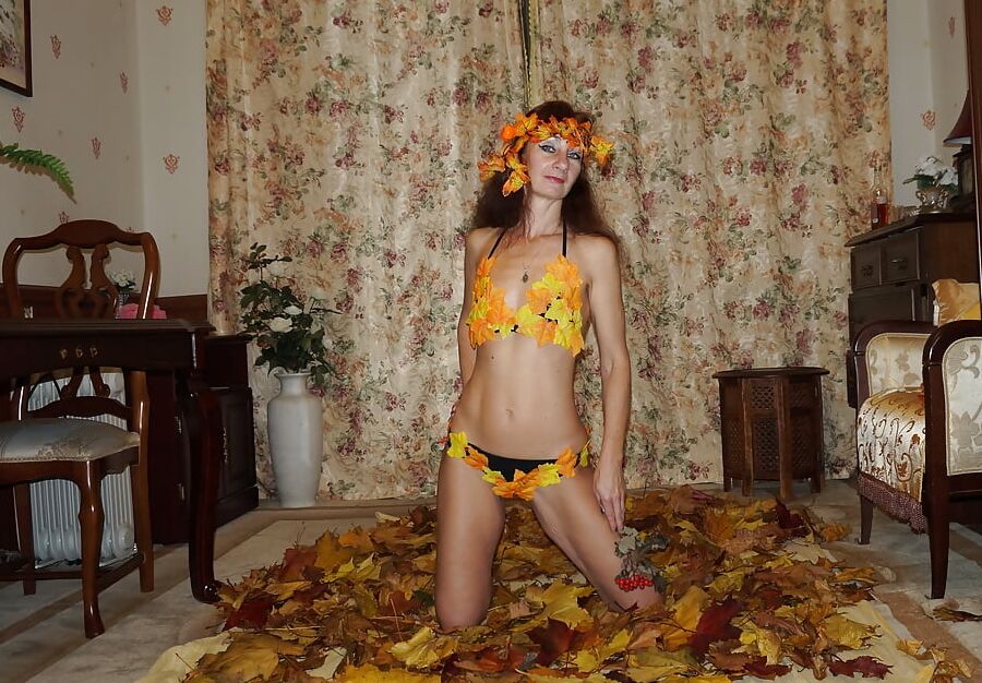 In Falling Leaves