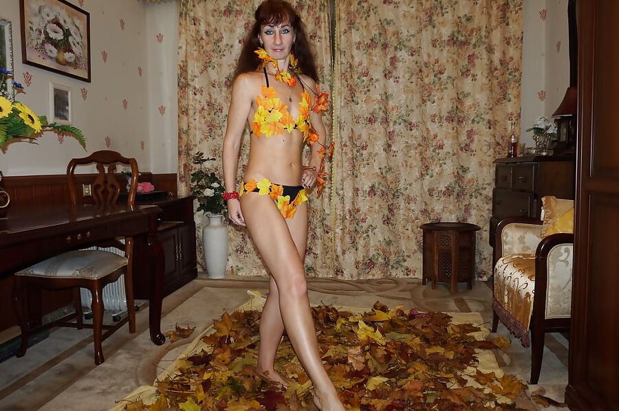 In Falling Leaves