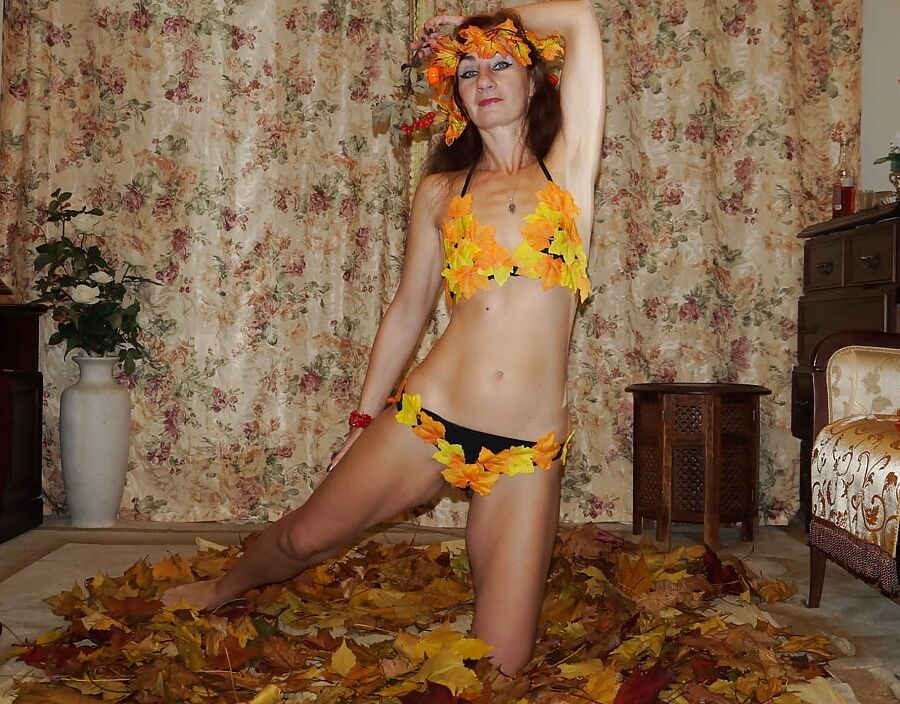 In Falling Leaves