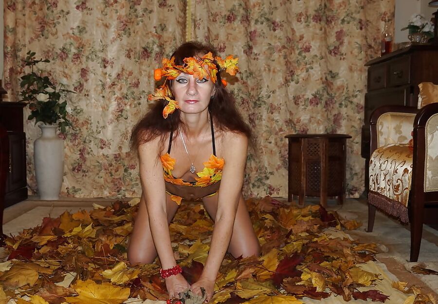 In Falling Leaves