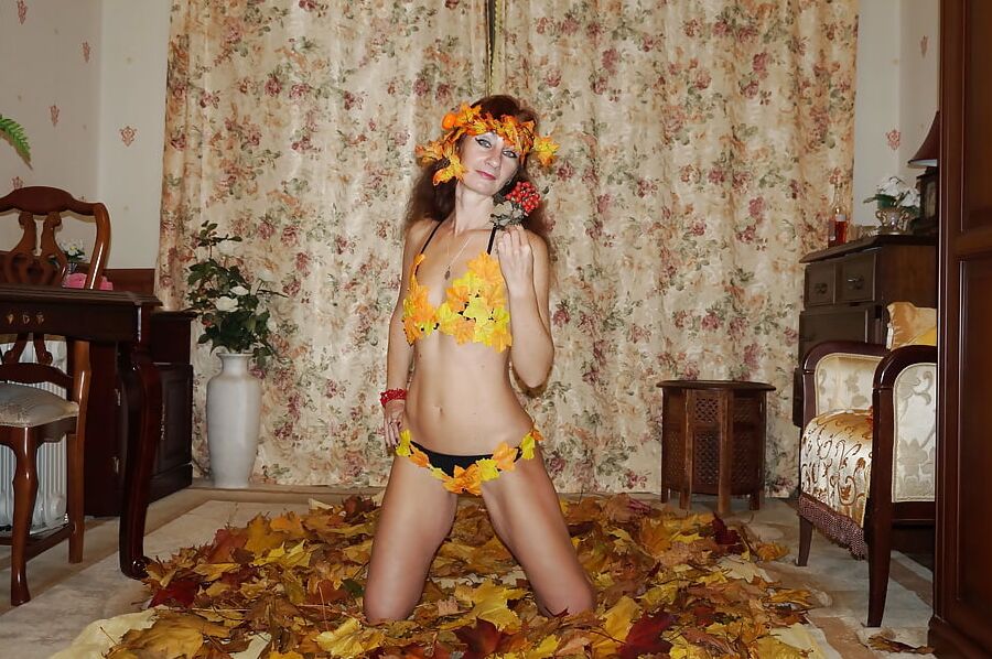 In Falling Leaves