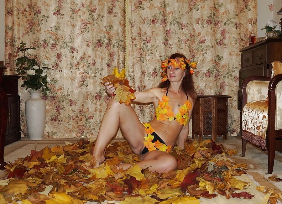 In Falling Leaves