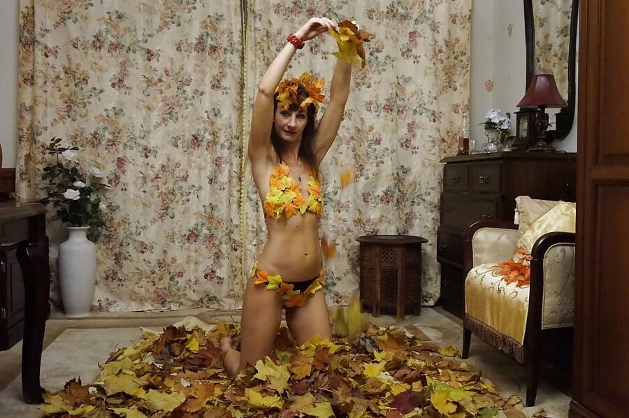 In Falling Leaves