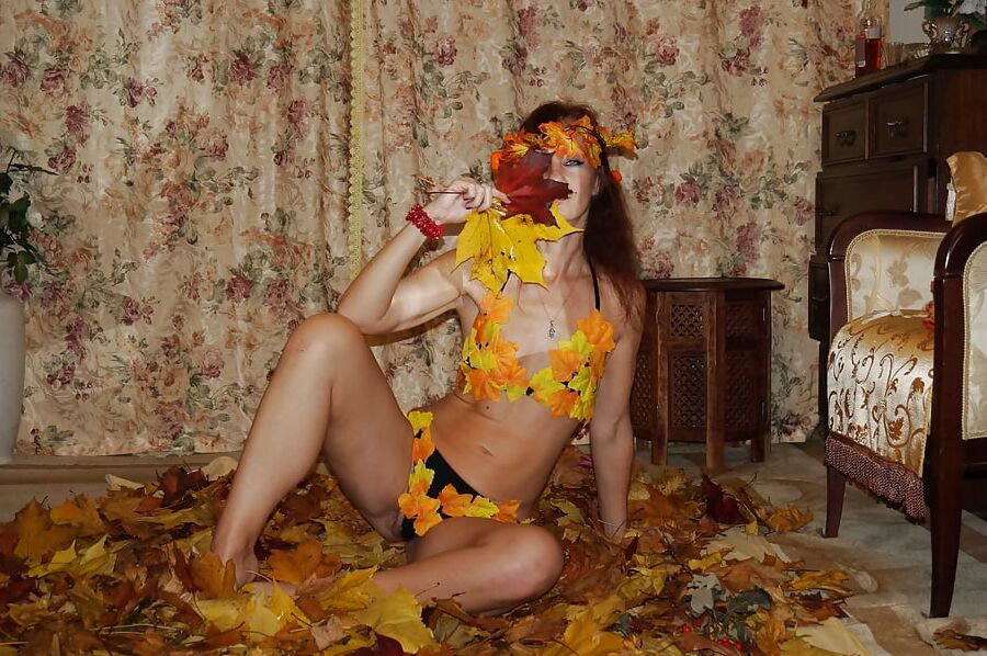 In Falling Leaves