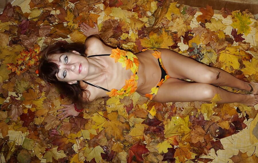 In Falling Leaves