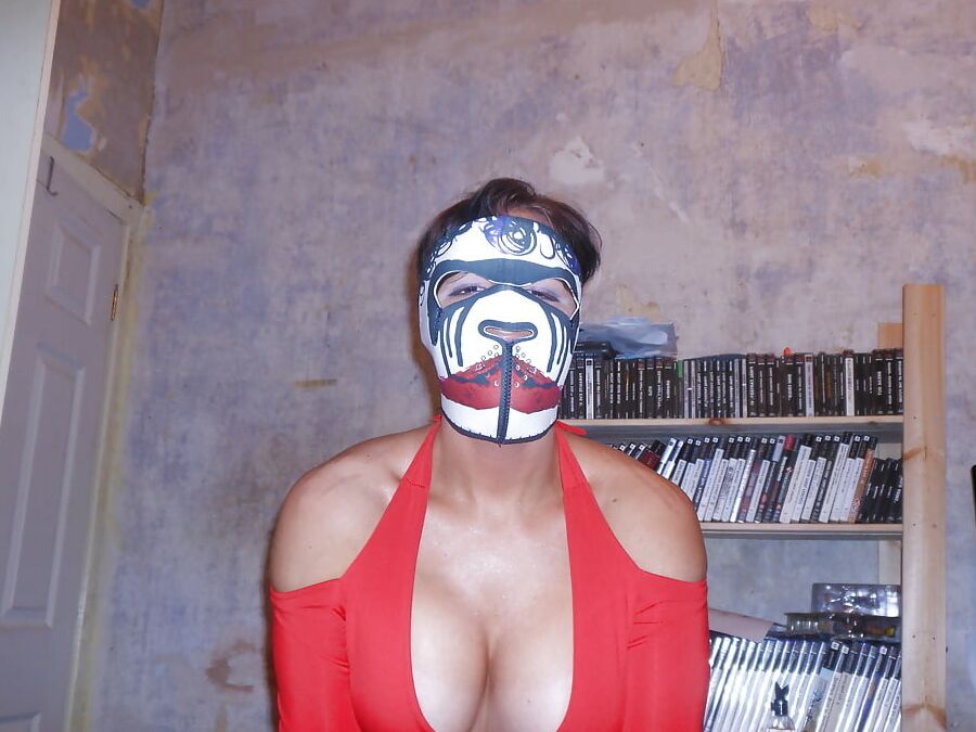 Sexy cosplay slut tabbyanne masked whore