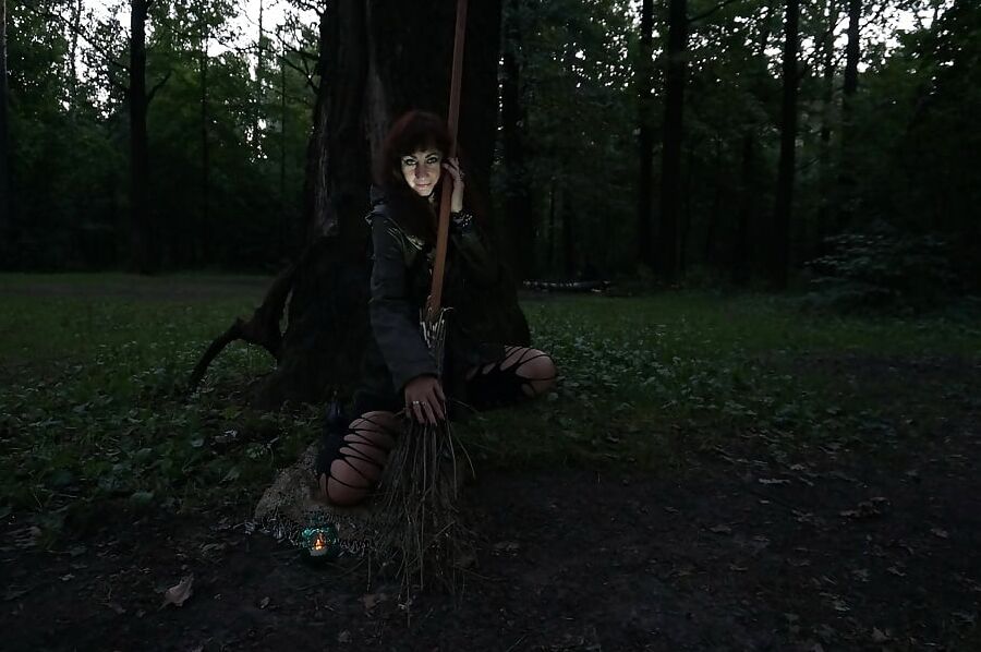 Witch with Diabolic Light