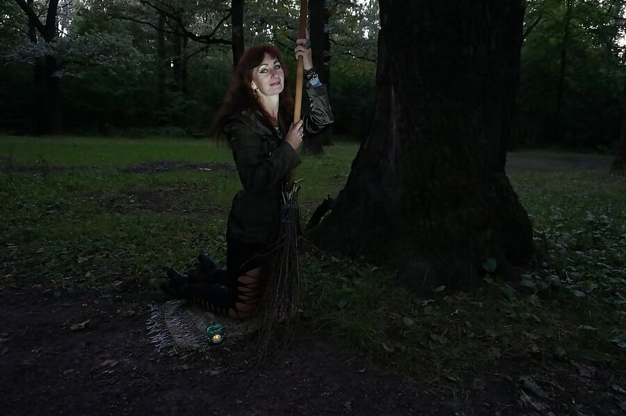 Witch with Diabolic Light