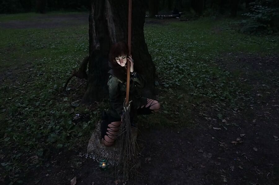 Witch with Diabolic Light