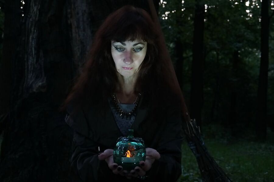 Witch with Diabolic Light