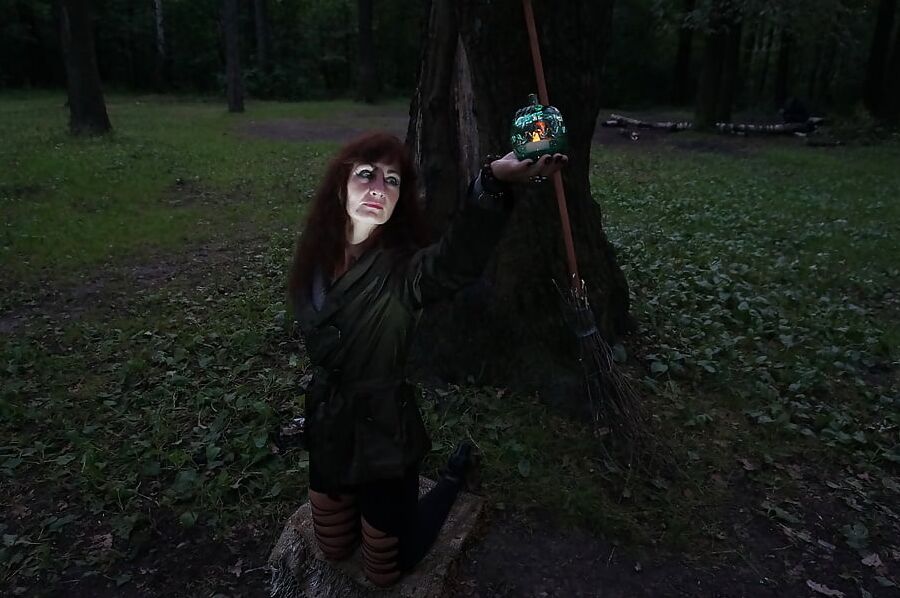 Witch with Diabolic Light