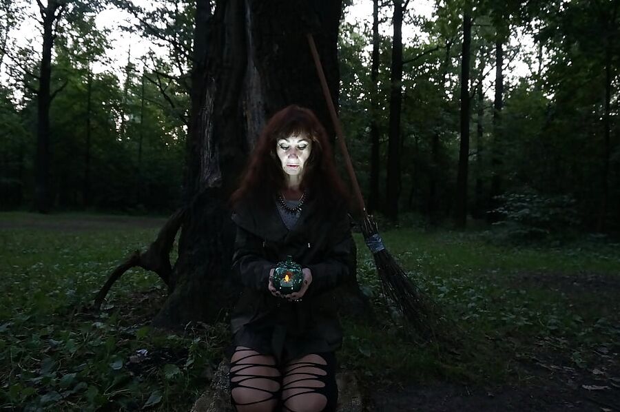 Witch with Diabolic Light