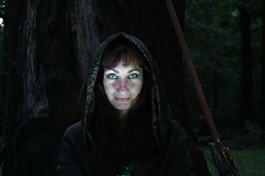 Witch with Diabolic Light