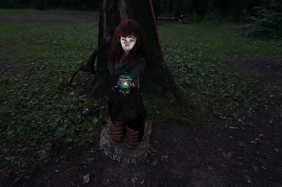 Witch with Diabolic Light