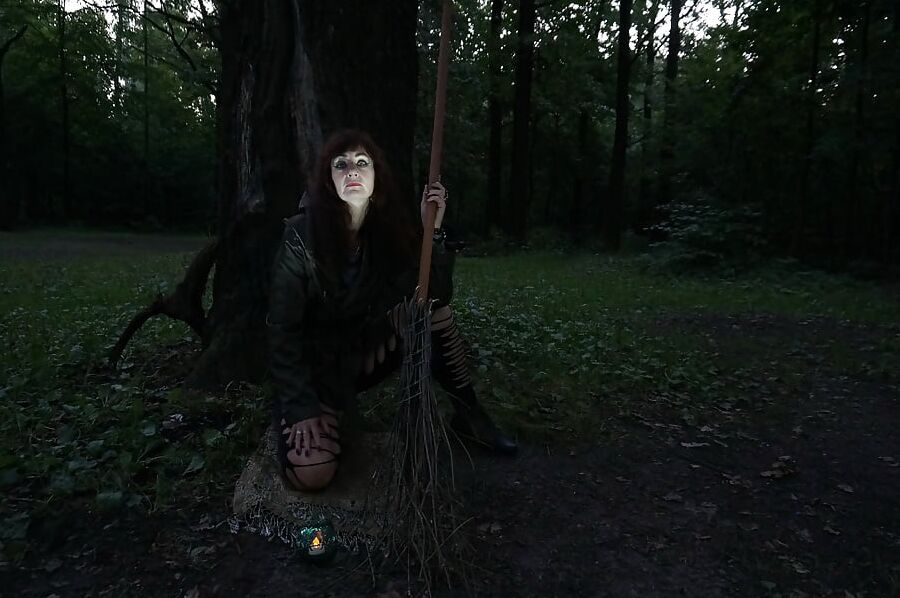 Witch with Diabolic Light