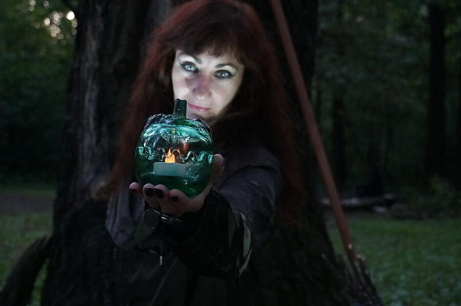 Witch with Diabolic Light